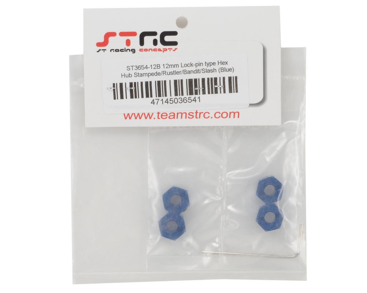 Amazon.com: STRC Lock-Pin Hex Adapter, Blue: Stamped, Rustler