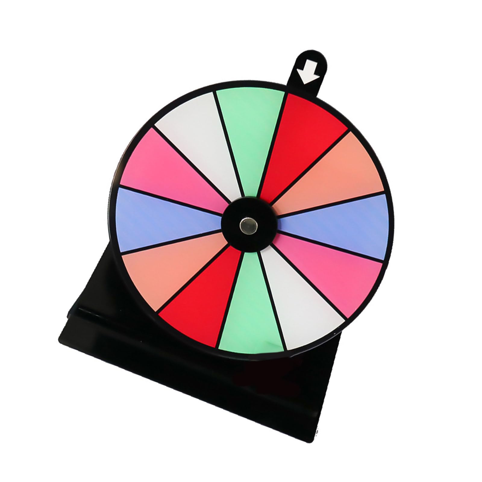 Jazuaiao Celebration Spinner Wheel Game Wheel Prize Easy to Assemble for Birthday Wedding and Promotional Event Celebration Decoration