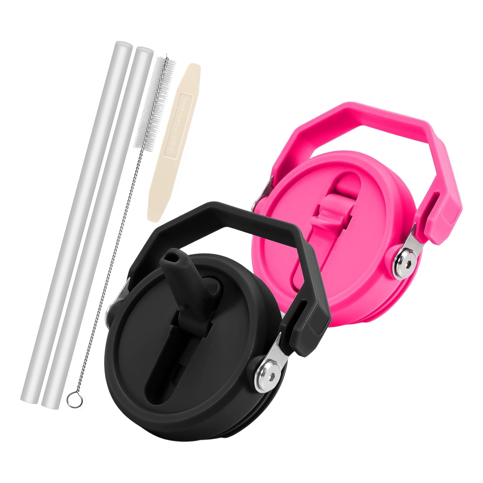 Couvercle de paille interchangeable étanche en silicone robuste