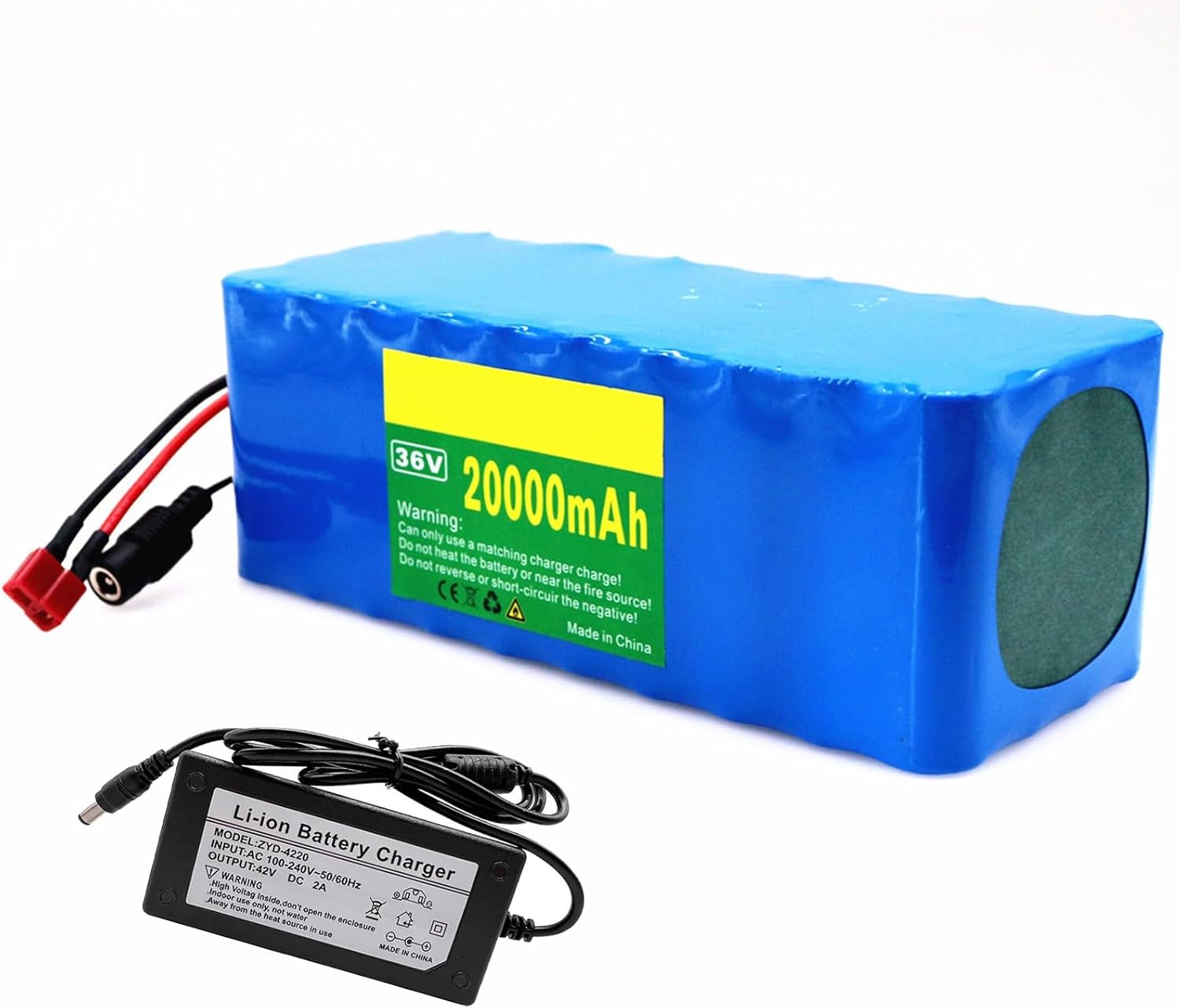 36V 20Ah 10S4P Eバイクリチウムイオンバッテリーパック、充電器付き、BMS保護内蔵、200 1000W電動自転車モータ 36V 30Ah 10S4P Eバイク用リチウムイオンバッテリーパック（充電器付き ...