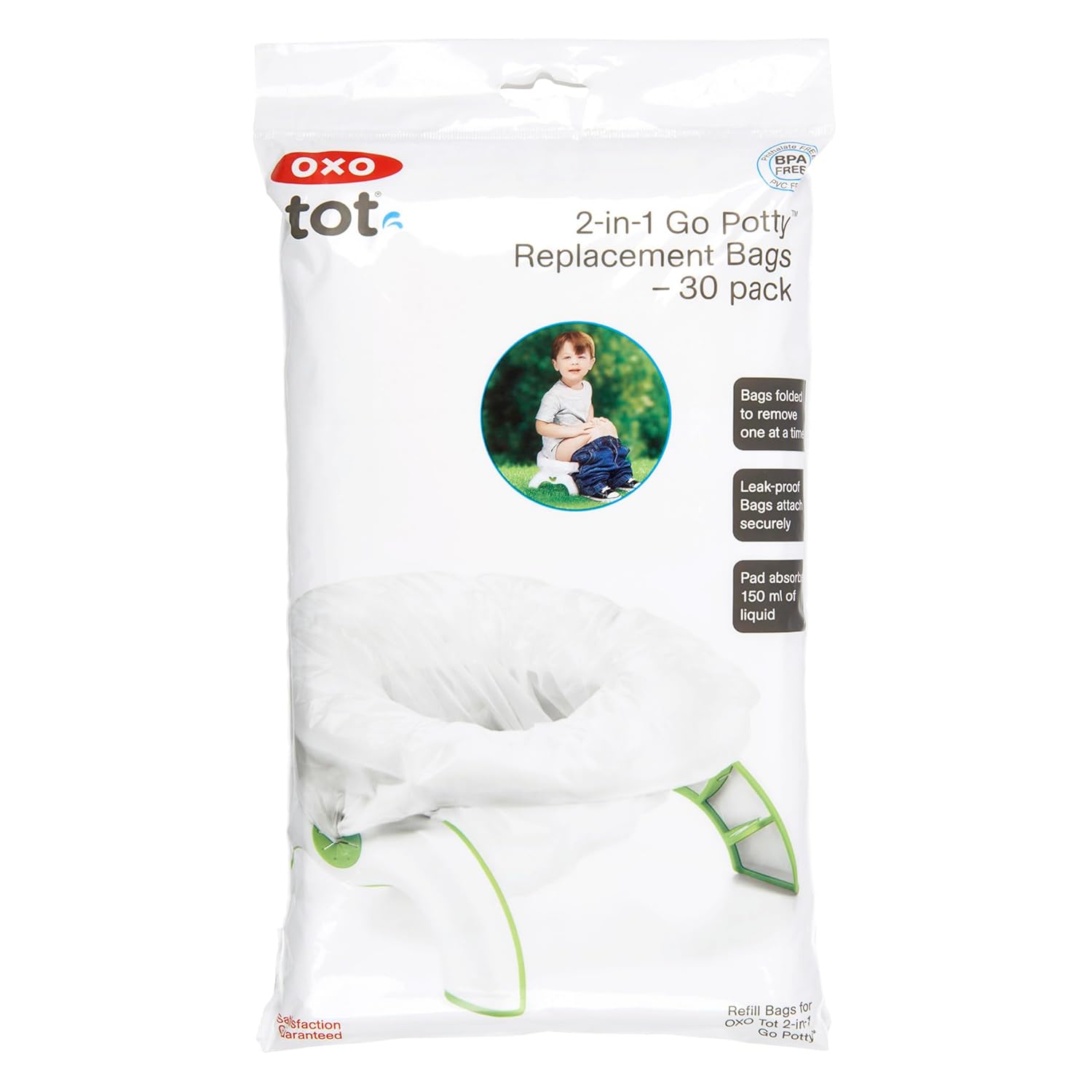 OXO Tot 2-in-1 Go Potty Refill Bags – 30 Pack