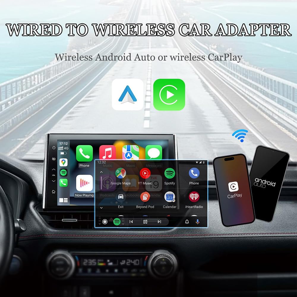 Bezprzewodowy adapter CarPlay do Lexus RC 2019-2024