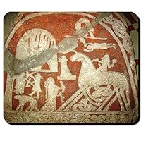 Walhall Walhalla Bildstein Gotland Gladsheim Asgard Asen Hlidskialf Bifröst Mouse Mat Computer Laptop PC #16110