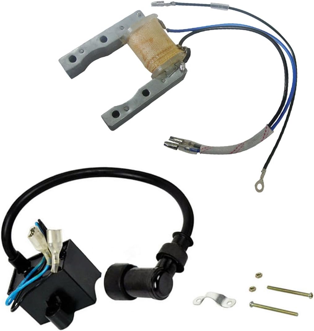 Magneto Stator Spark Plug Ignition Coil CDI Kit Metal Rubber For - Foto 9