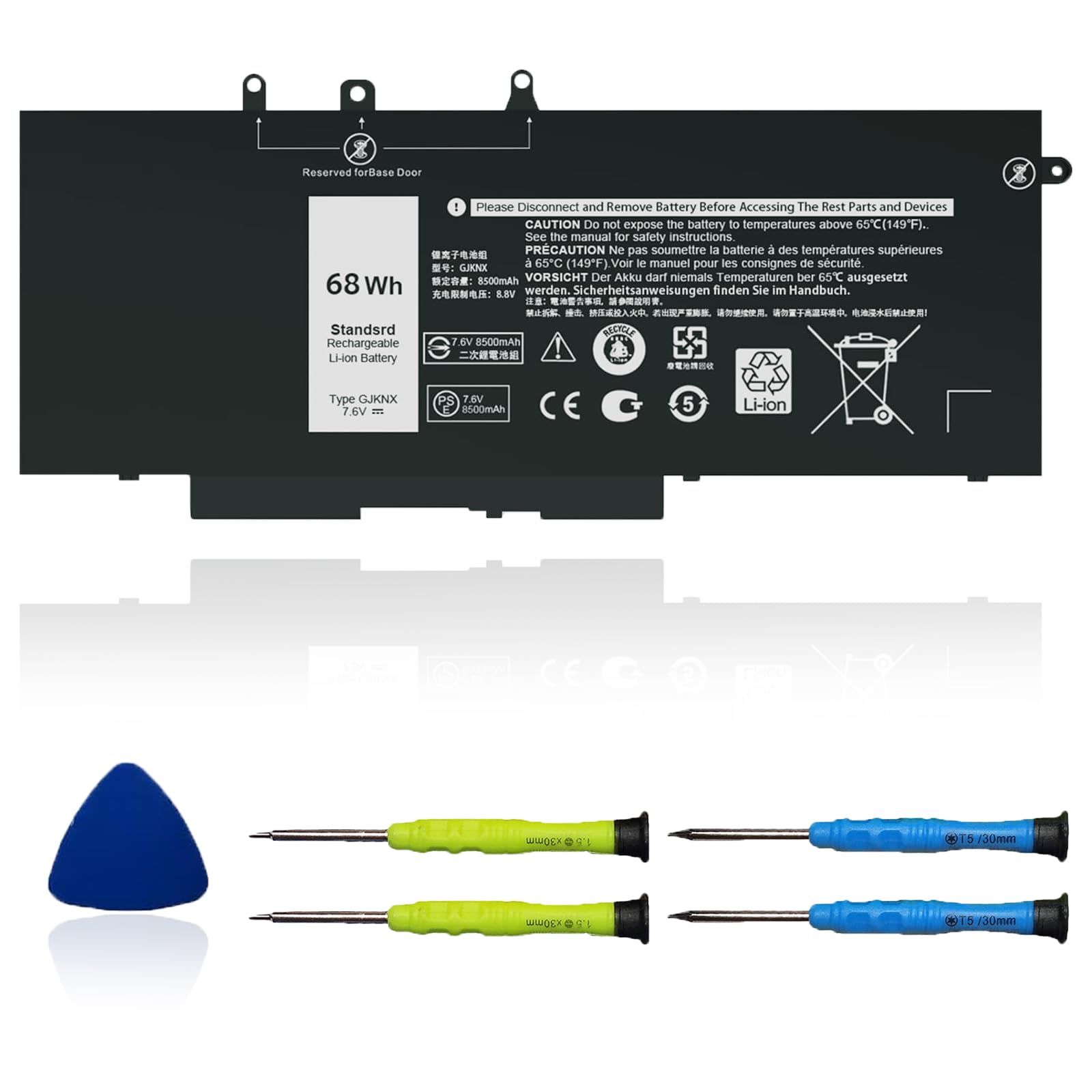 Amazon.com: OUWEE GJKNX Laptop Battery Compatible with Dell