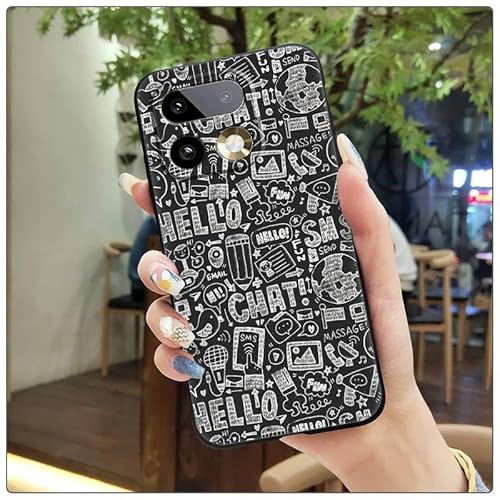 Phone Case Compatible with OPPO Realme16 Pro, Cute Design Anti-knock Dirt-resistant Shockproof Silicone Soft case TPU Anti-dust 