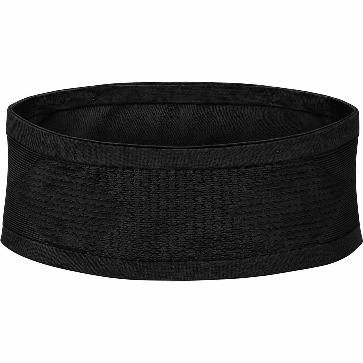 Slim Running Belt Waist Bag Black Nylon, Elastic Sports Waist Pack with Hook Design for Phone, Keys & Earbuds, Lightweight Large Capacity Fitness Belt for Running, Cycling, Travel & Workout-image-36