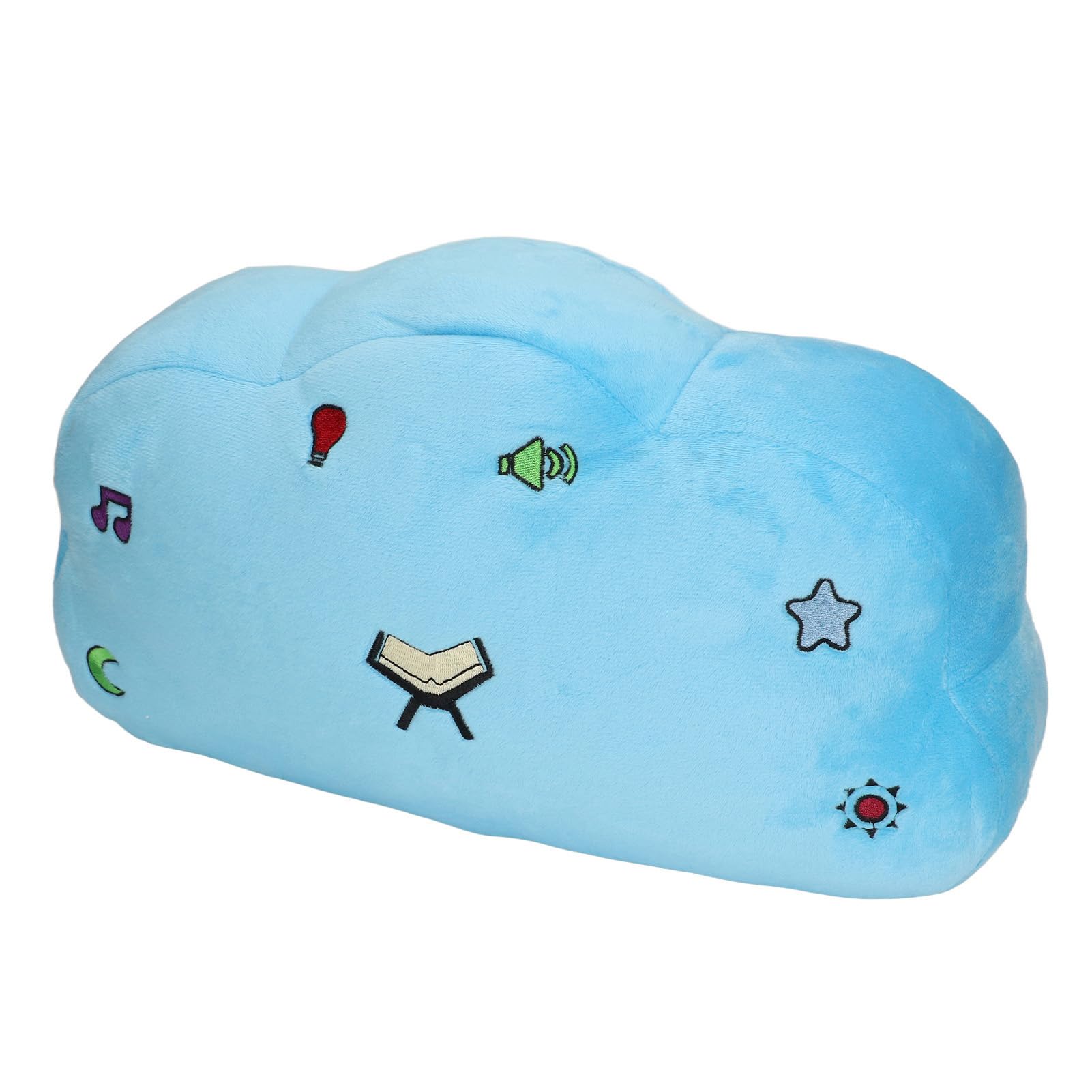 Oreiller coran pour Enfants, Oreiller pour Enfants en Polyester, lumière LED Douce et Confortable pour décorations pour Coussin