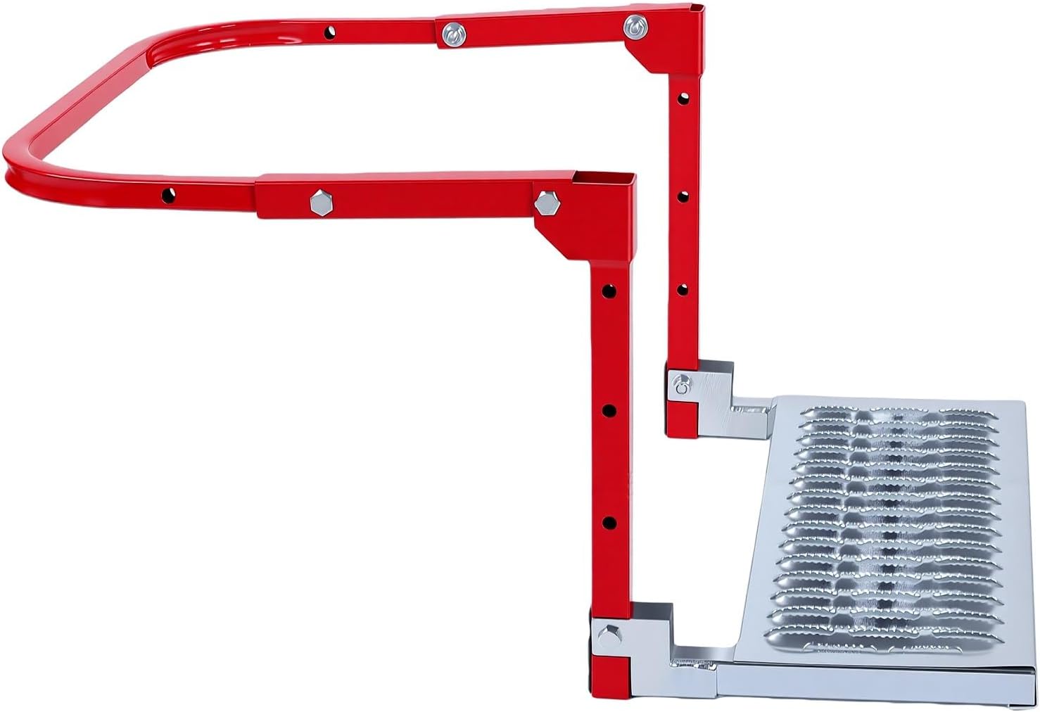 Hyuduo Folding Tire Step,Heavy Duty Cast Iron Non Slip Wheel Step