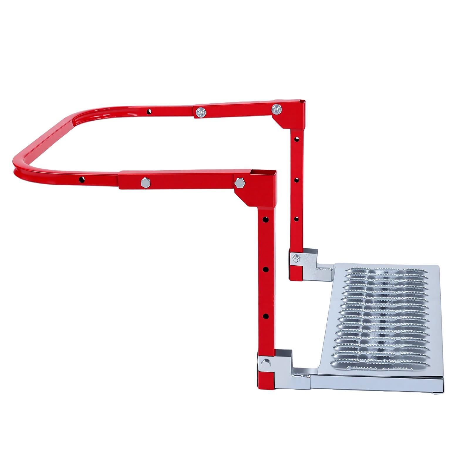 Hyuduo Plegable Escalón para Neumáticos, Hierro Fundido, 149.7 Kg,