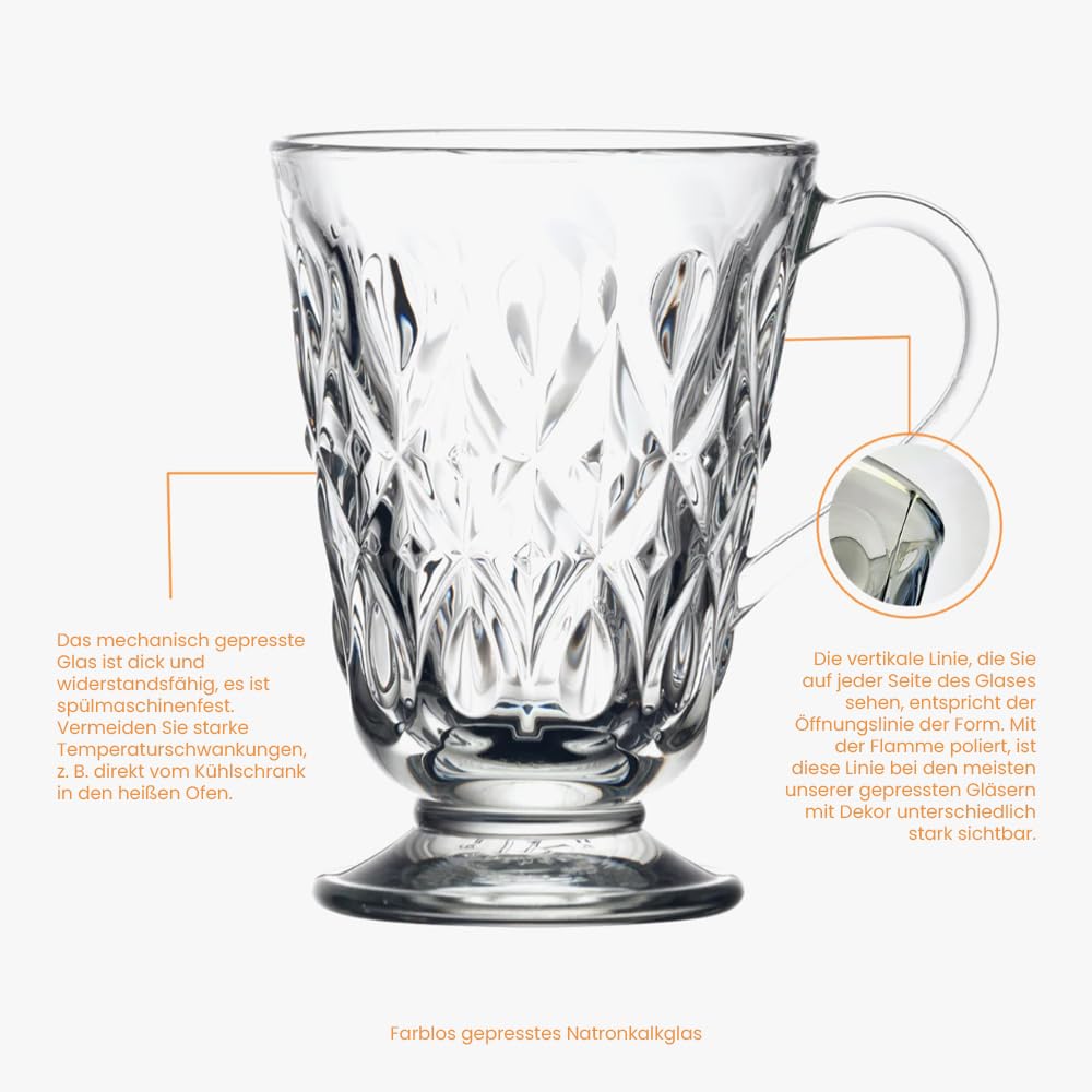 La Rochère Teeglas Lyonnais 275 ml - 6er Set