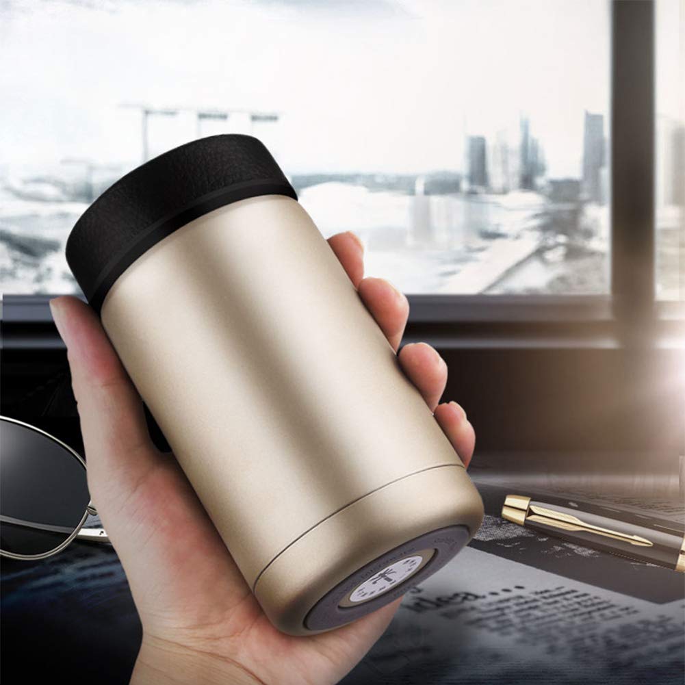 Tazza Termica Da Viaggio YINBAOGE In Acciaio Inox 304, 500ml, Isolata Sottovuoto. Mantiene Caldo 8 Ore E Freddo 6. Coperchio A Vite Anti-perdite, Manica In Silicone. Per Caffè E Tè In Movimento. - 2