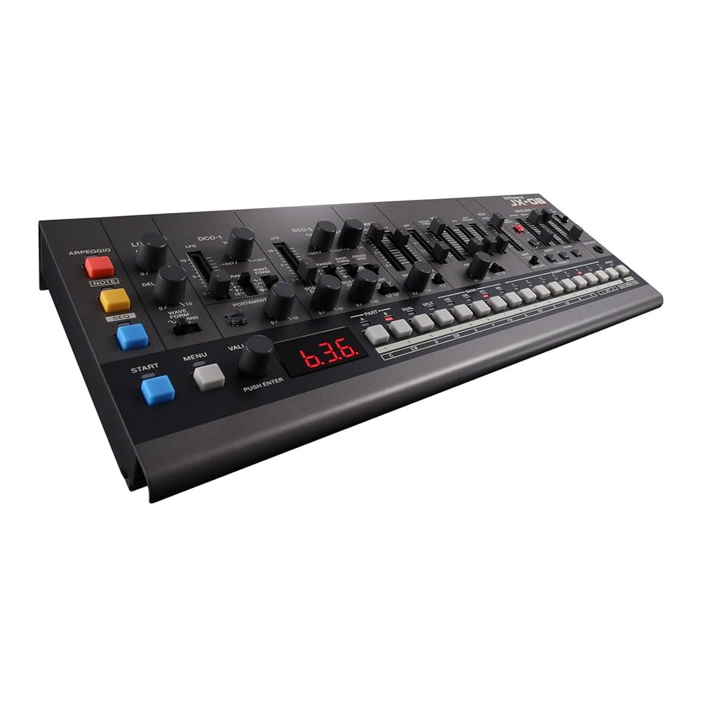 ローランド JX-08+K25m Roland JX-08 Tabletop Sound Module Boutique Synthesizer