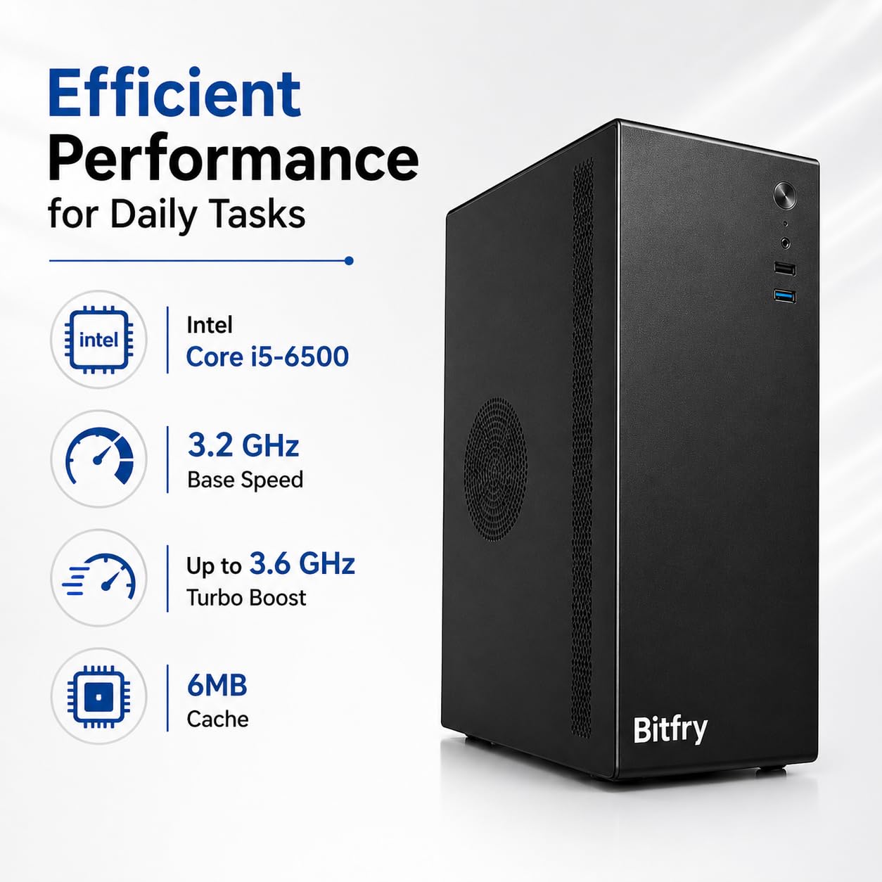 最新❥WIN10❥Blu-ray❥CORE-I5❥大容量500G❥高速メモリ4G Giganics All-in-One Desktop Computer Set, i5 7th Gen, 16GB RAM