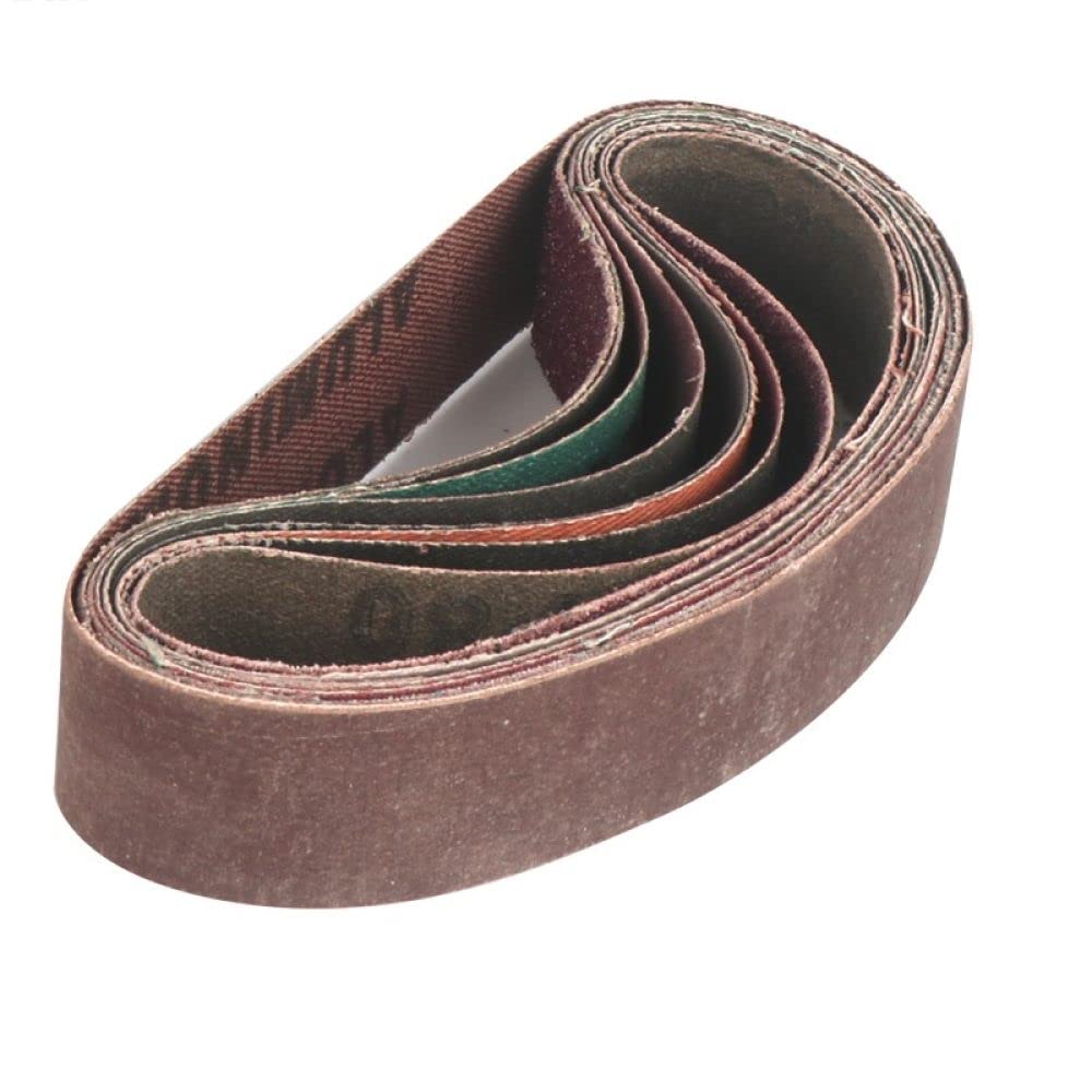 10 sztuk/zestaw 330 * 30mm taśmy szlifierskie 120-1000 grys drewno miękkie metalowe polerowanie papier ścierny taśmy ścierne do szlifierki taśmowej narzędzie ścierne, wszystkie (każdy 2 szt.)