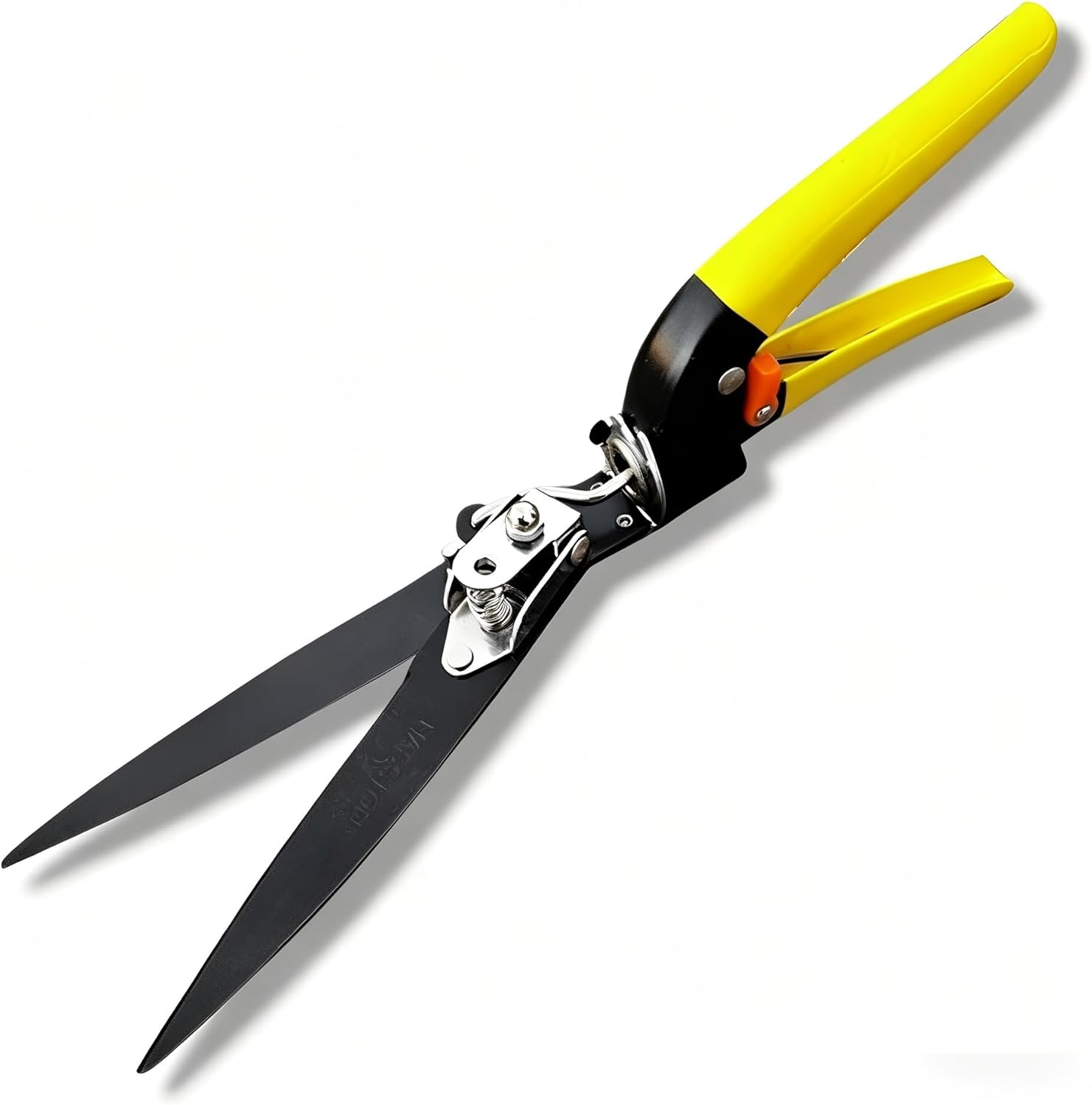 Grass Shears with 90° Rotatable Head,Grass Cutter Edging Shears,Safety Lock