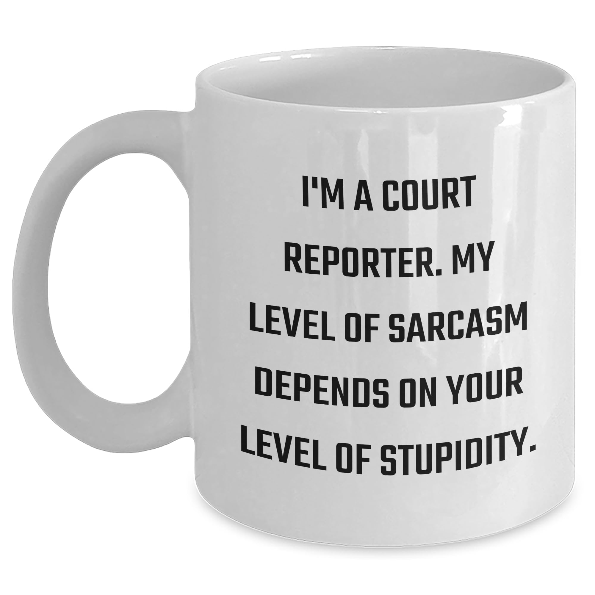 Funny Court Reporter Gifts for Valentine's — funny ceramic mug from ShopProudGifts