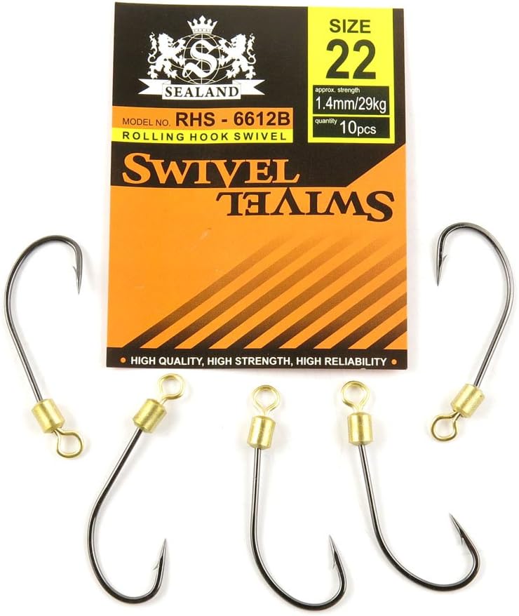 Tackle Fly Solid Clip Bulk Lots Wholesale Supplies C0846 Rolling with Hook 822#