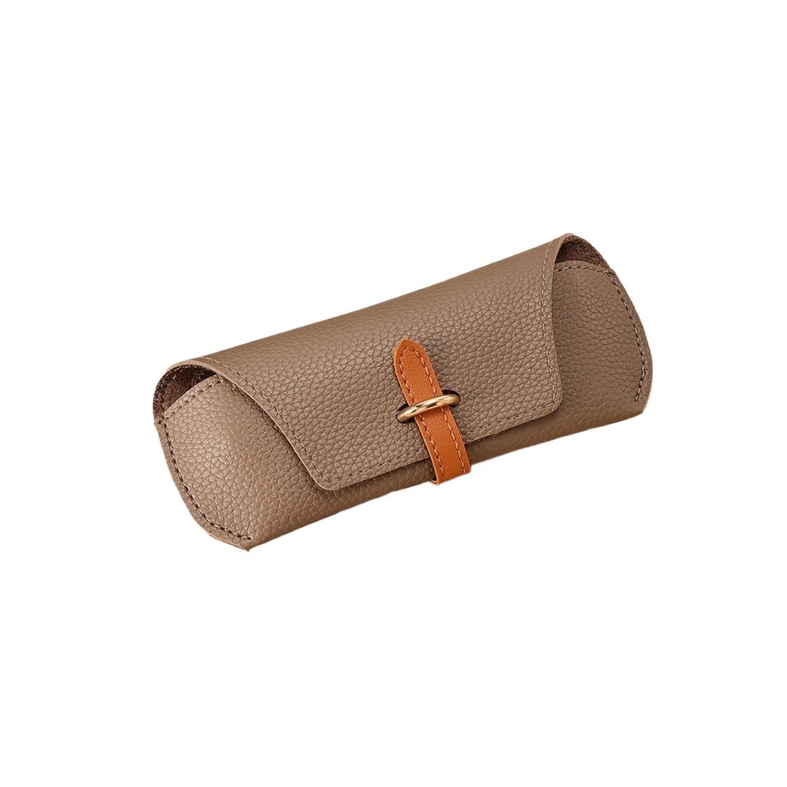 funda gafas 1 Estuche For Gafas De Piel Sintética Bolsa Lectura For Hombre Y Mujer For Guardar Sol Caja Protectora For