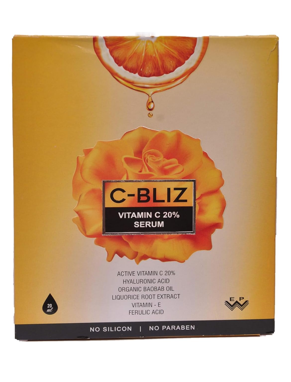 Vitamin C 20% Serum with Hyaluronic Acid, Organic Baobab Oil, 20 ml, Silicone-Free-image-18