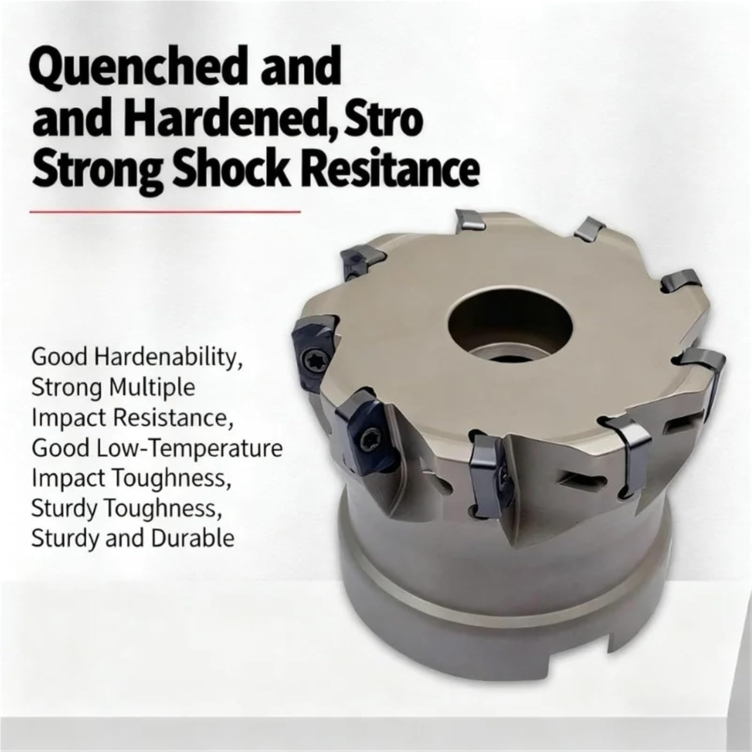 1pcs EXN03R Advance Feed to the Cutter Head 40mm 50mm 63mm 80mm 100mm Milling Cutter Head LNMU0303ZER-MJ AH725 AH130 Carbide Insert(EXNO3R-50-22-8T)