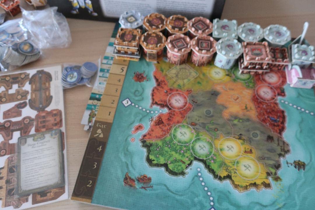 Heroes of Land, Air and Sea ボードゲーム + 全拡張 Heroes of Land, Air and Sea ボードゲーム + 全拡張