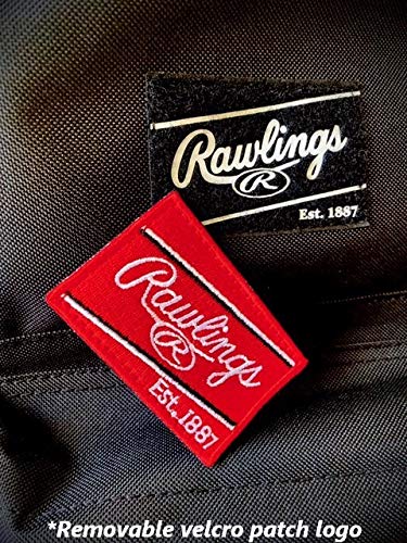 Image of Rawlings, Black, 15.75 inchH x 11 inchL x 9 inchD, 40 liters, Backpack