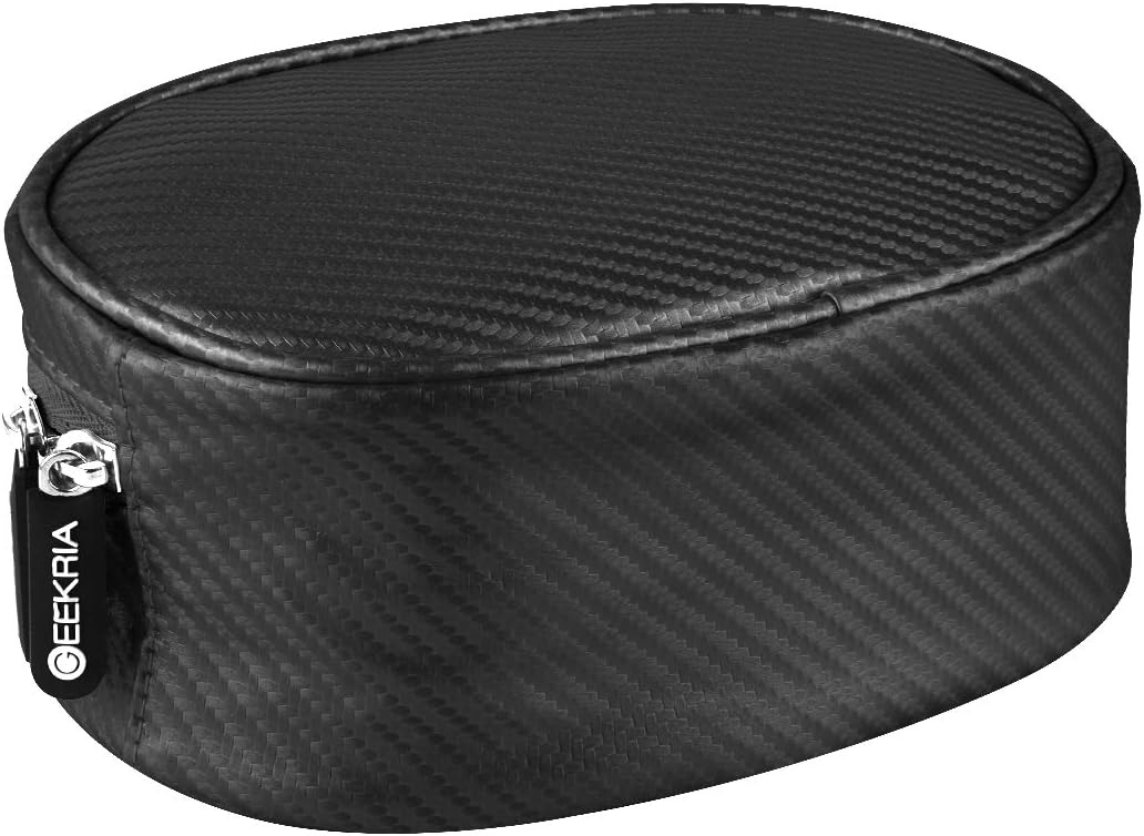 Geekria Headphone Pouch Compatible with Beats Solo 4, Solo 3, Solo 2, Studio Pro, Studio, Studio 3, Solo HD Case, Replacement Protective Travel Carrying Bag with Cable Storage (Black) - Image 5