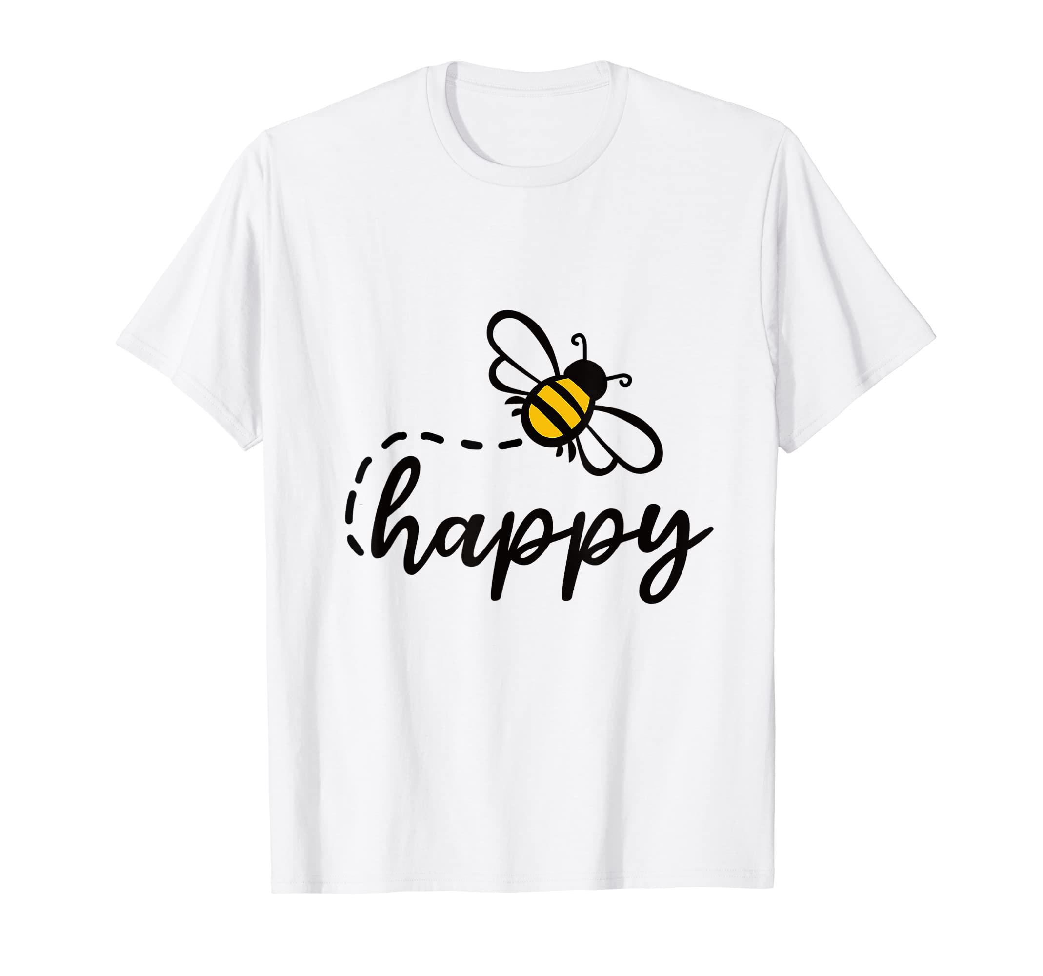 Be Happy Bee Kind - Be Happy GiftsBe Happy Be Kind - Bee Happy, Inspirational, Motivational T-ShirtOEKO-TEX STANDARD 100