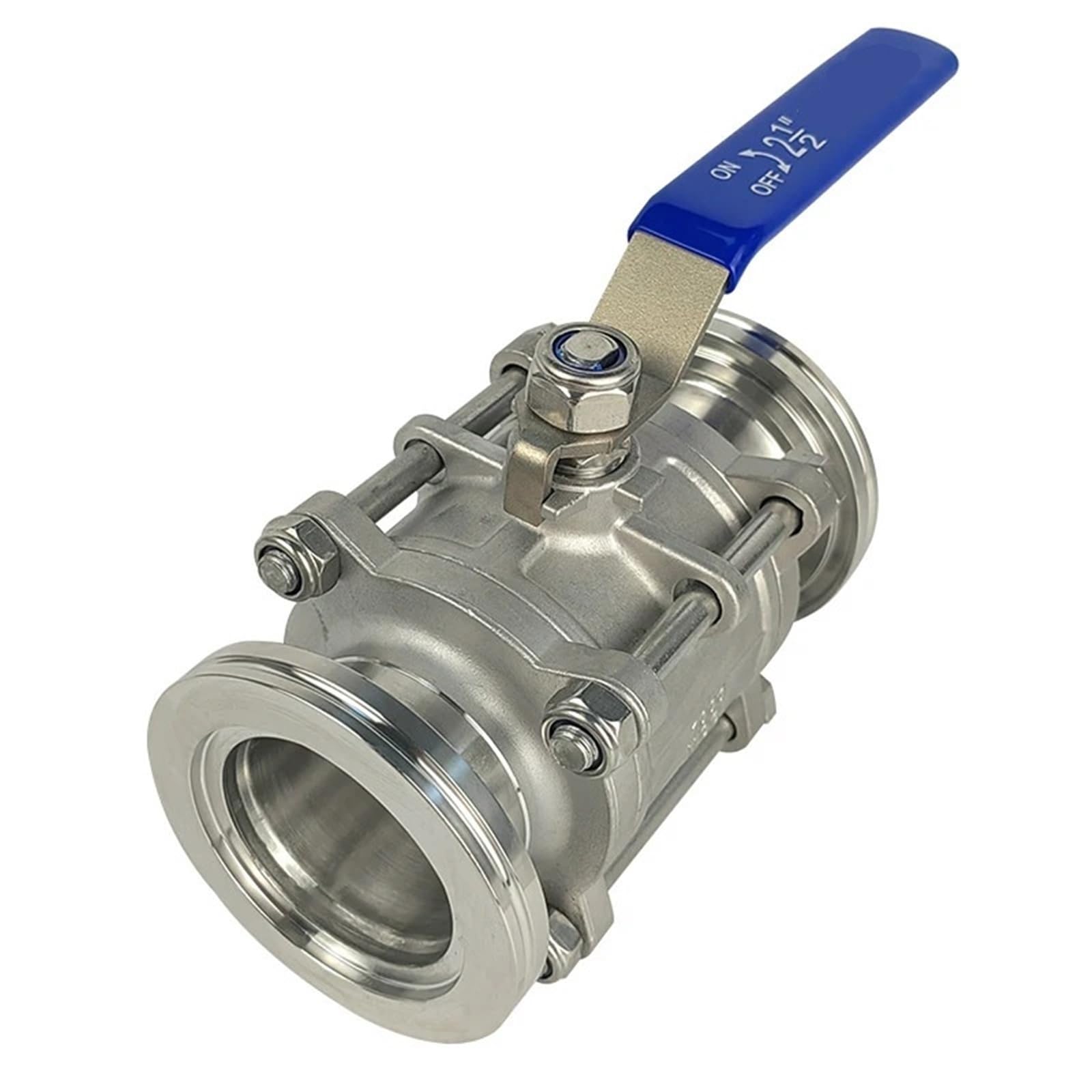 NVSFZGIYG ISO63 Vacuum Ball Valve Manual Quick Loading Flange Fittings