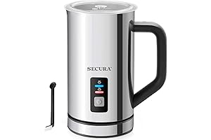Secura Milk Frother and Steamer: Ultimate frothy Indulgence