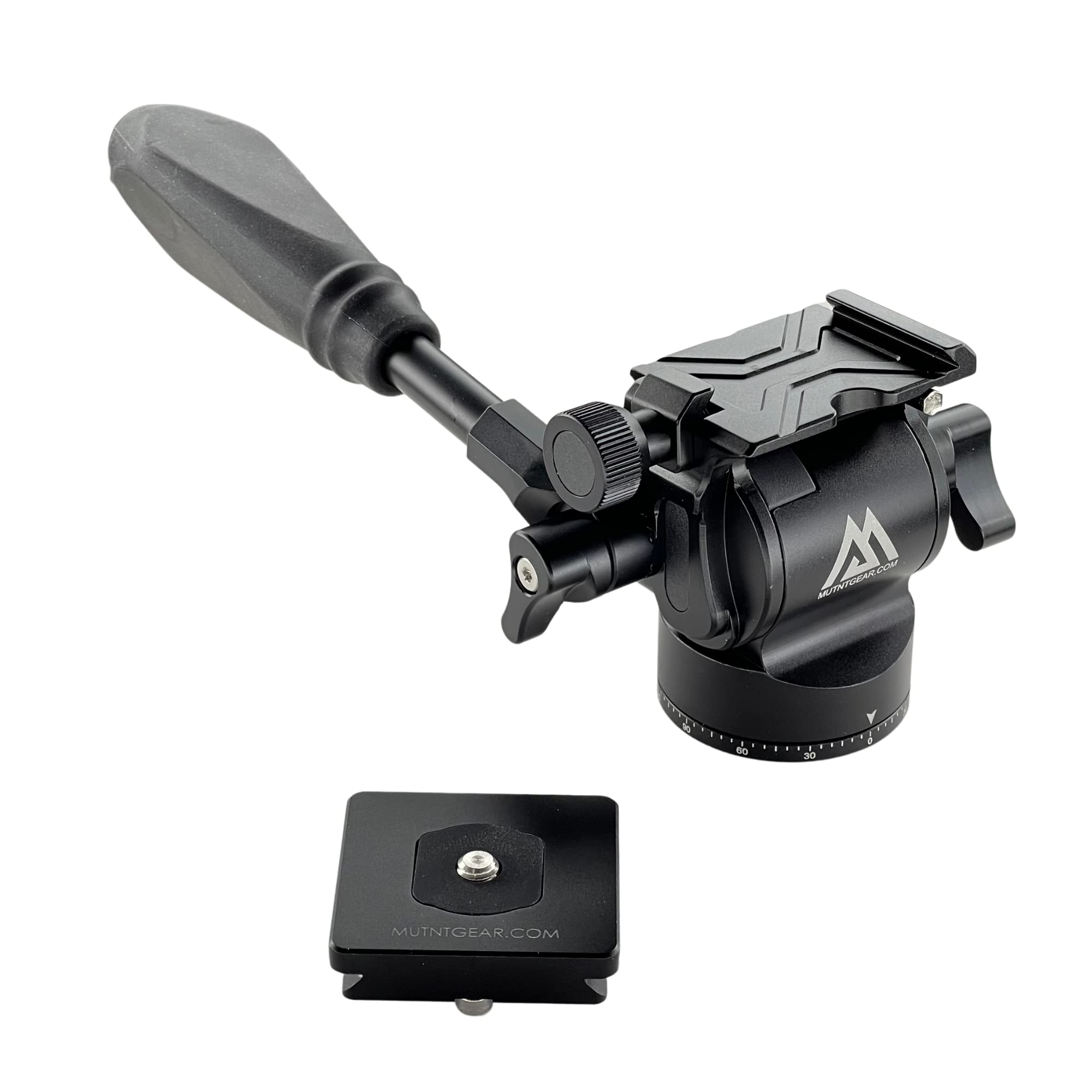 Buy Mutnt Fluid Head for Tripods Pan Tilt with Quick Release Arca Swiss