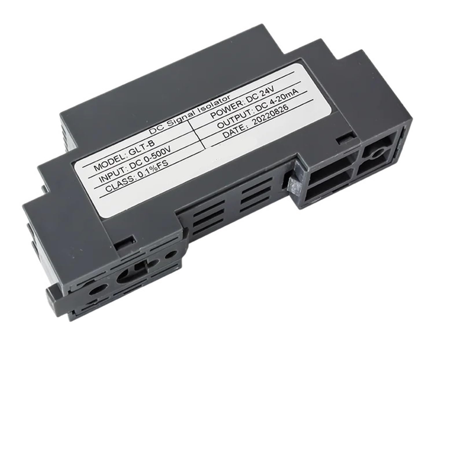 1 w 1 Out DC24V DC analogowy konwerter sygnału 35 mm rozdzielacz sygnału szynowego 4 20 mA analogowe izolatory sygnału dc24v zasilanie (wyjście 0-10 V)
