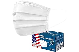 Medtecs Disposable Face Mask: Ultimate Protection in White