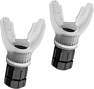 WDAC Expand-A-Lung, Breathing Resistance Trainer, Breathing Fitness Exerciser Device, Lung Breathing Exercise Device, Expiratory Inspiratory Muscle Oxygen Trainer (B)