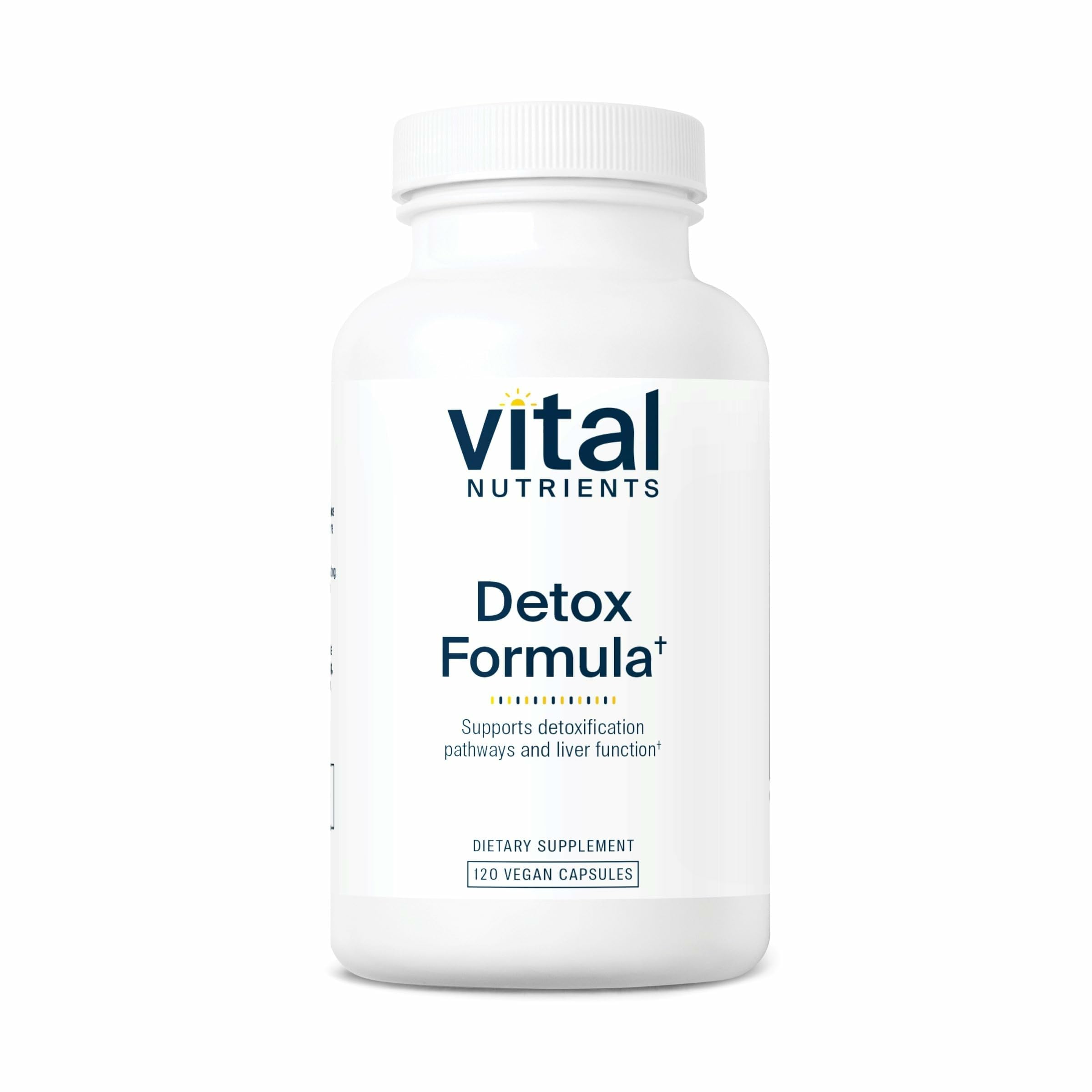 Vital Nutrients Detox Formula, 120 Capsules 120 Count (Pack of 1)
