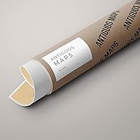 Vista 3 de Antiguos Maps Estado Libre y Soberano de Tamaulipas del Atlas Mexicano circa 1884 Póster decorativo vintage para pared, 24 x 30 pulgadas