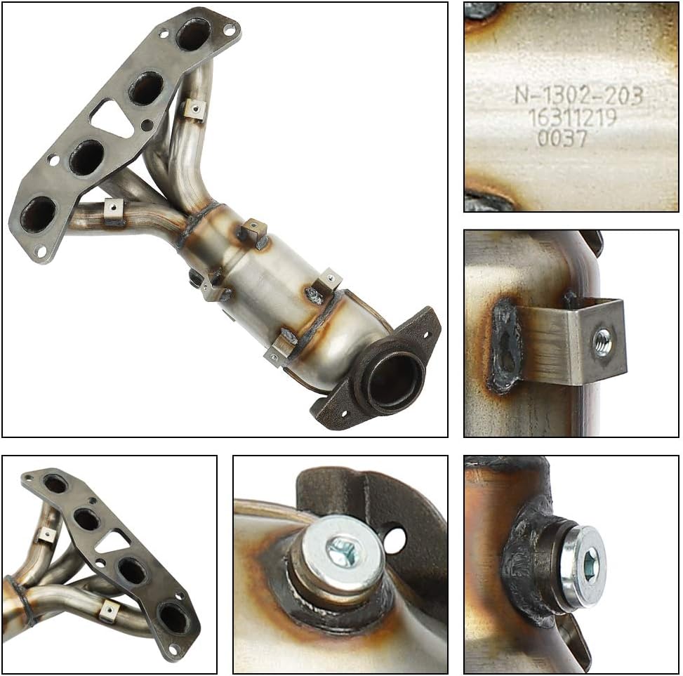 MAYASAF Catalytic Converter w/Exhaust Manifold & Gasket for Nissan Altima & Sentra 2002-2006 2.5L, New OE Quality Catalytic Converter (EPA Compliant)