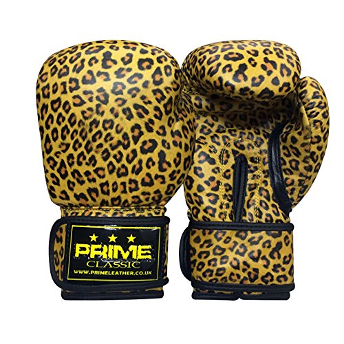 Uniforme de boxe junior 1016 léopard avec bandes de protection et gants