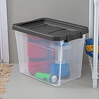 Vista 7 de Sterilite Caja Apilable Modular Transparente 30QT 14733V06