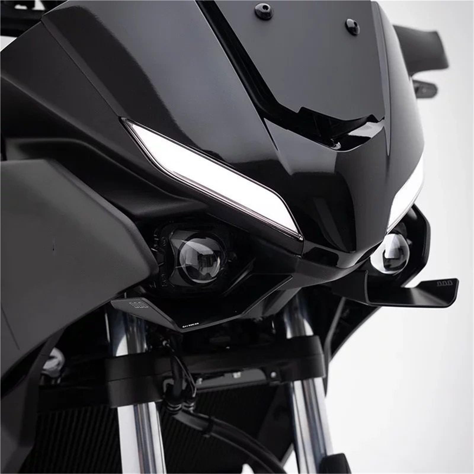 Ochraniacz spoilera Pasuje do Yamaha 7GT 2021-2025 Pokrywa rozszerzenia Winglet Fairing Spoiler Tracer 7 Akcesoria Aluminiowy spoiler