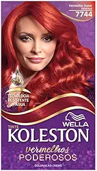 Tintura Koleston Vermelho 7744 Supreme Intenso.