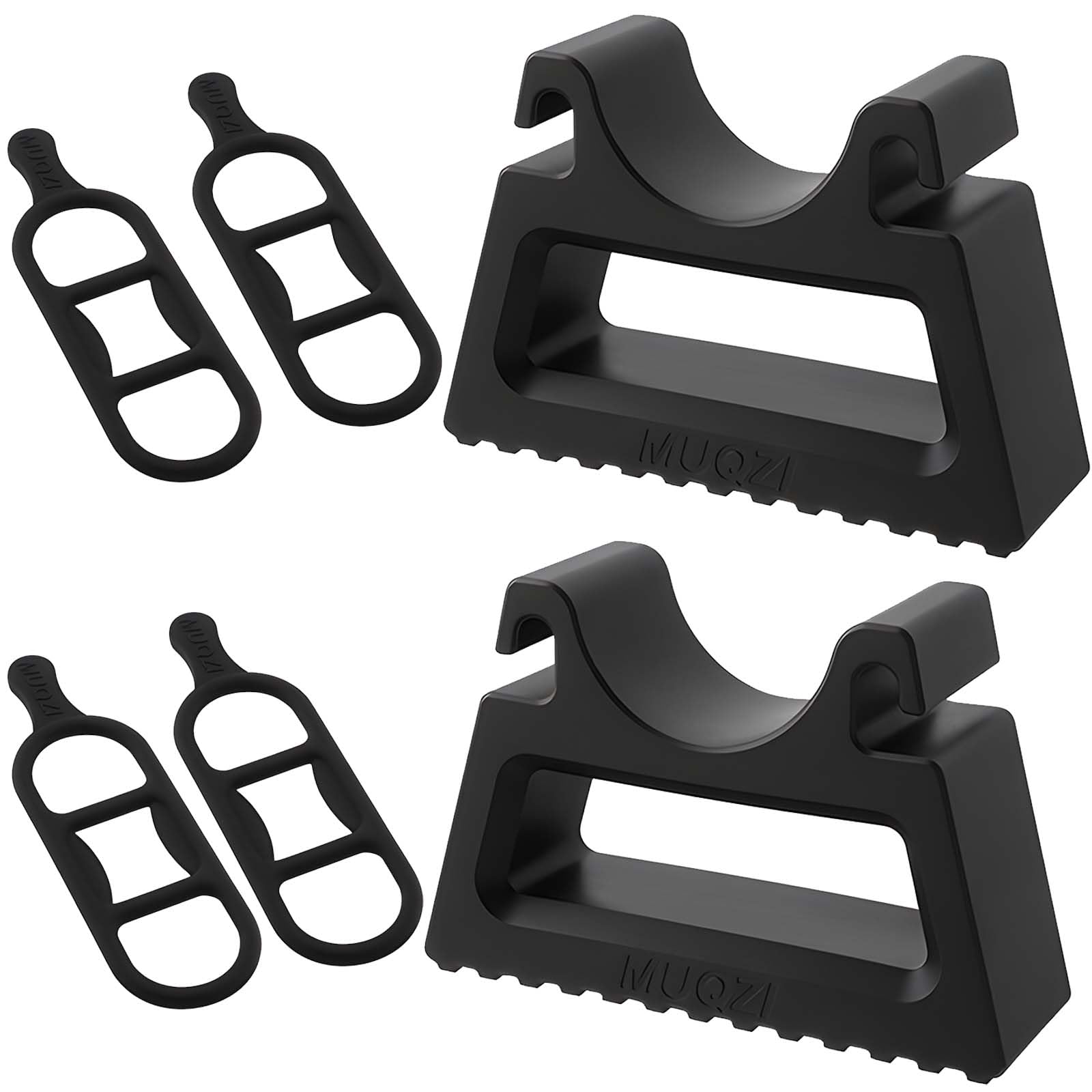 1 Pair Bike Handlebar Bracket - Non-slip, Lightweight Clamp for 29-34mm Bicycle Work Stand, Ideal for Bike Maintenance and Protecting Handlebars