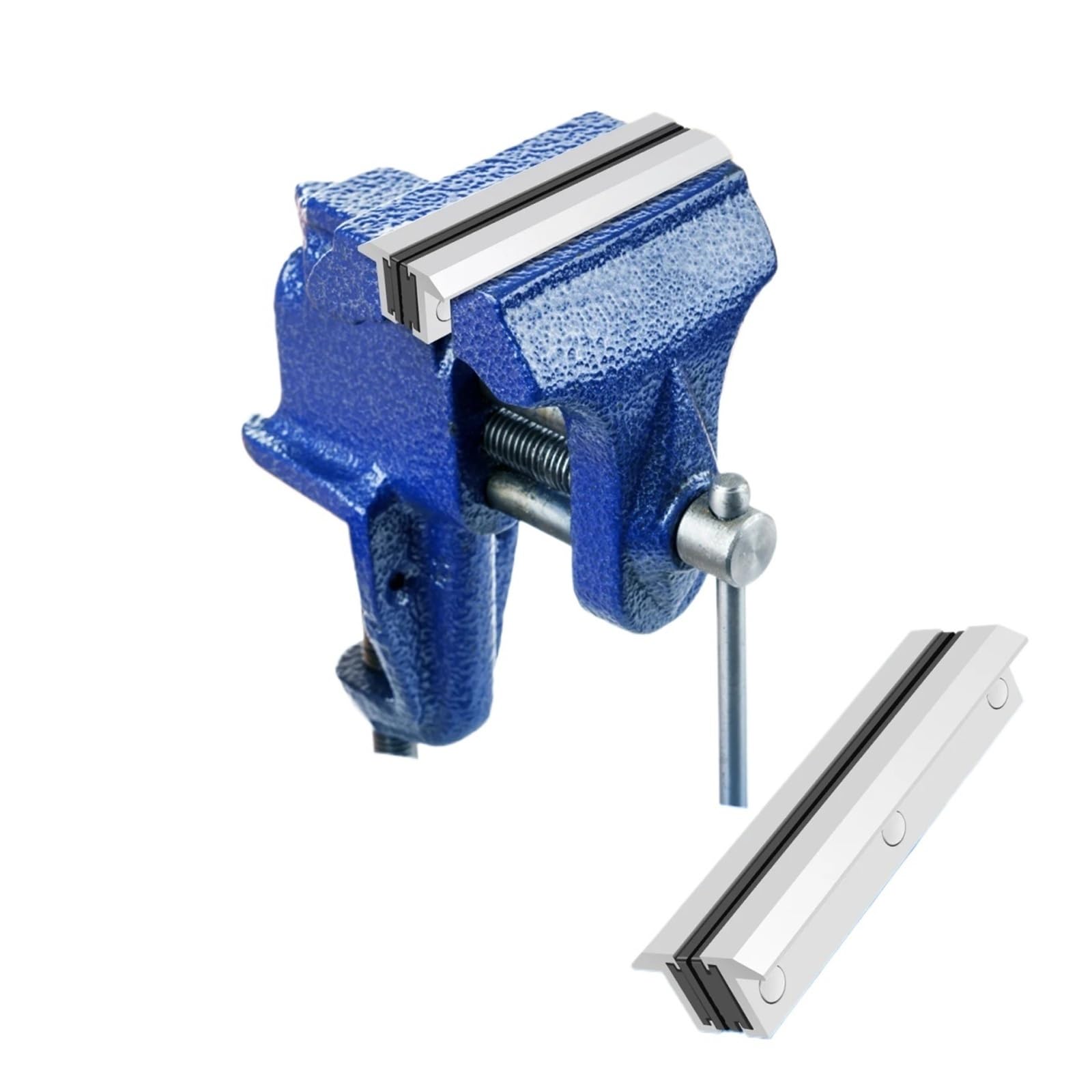 Morsa da banco portatile Mini morsa da banco in alluminio con ganasce antiscivolo Morsa versatile