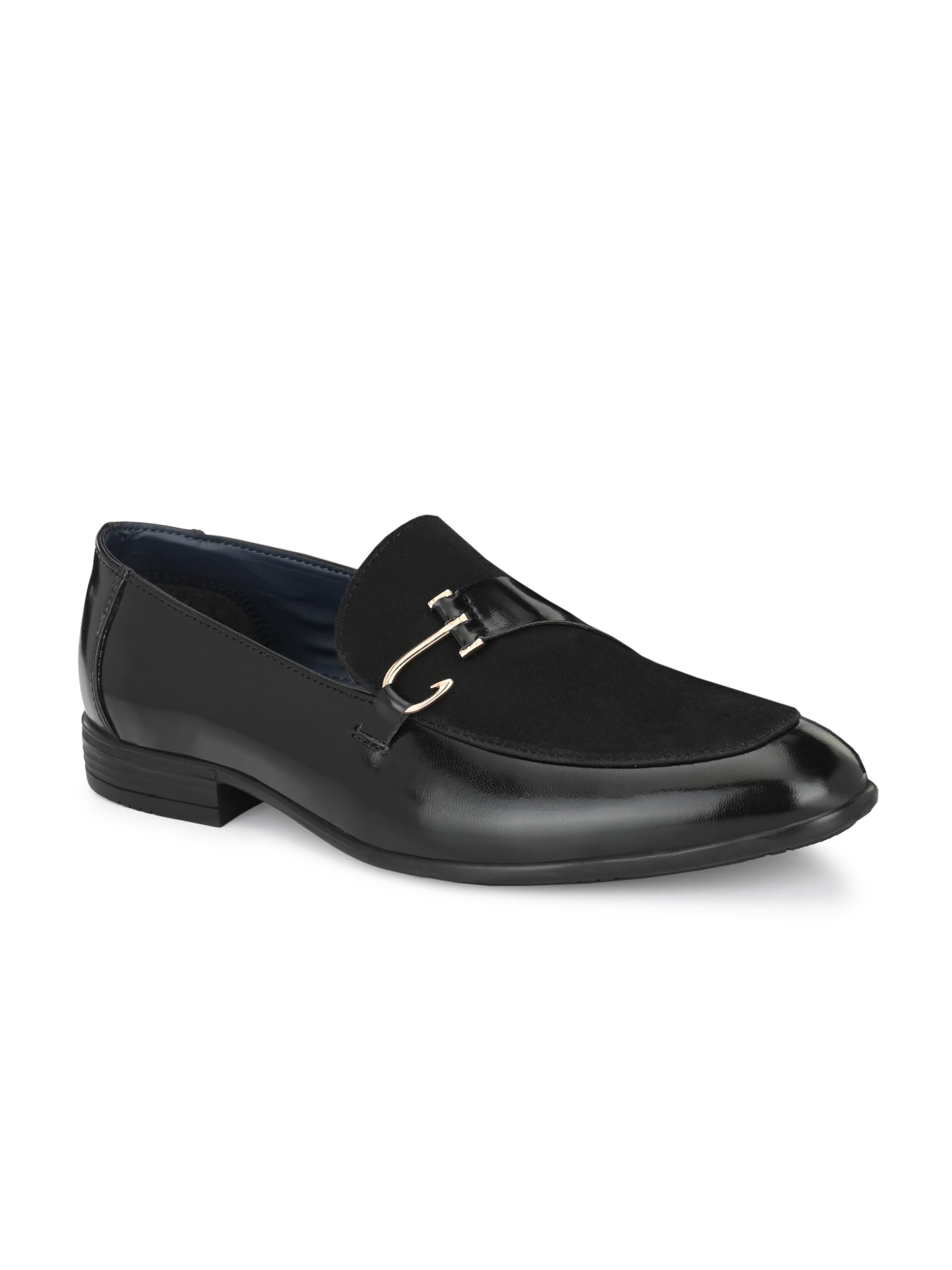 stanphord Mens Radiance Reign Loafers | Solid Formal Office Wear Semi Casual Monk Shoes | Moccasins Without Laces | Classic Durable and Elegant-picture-50