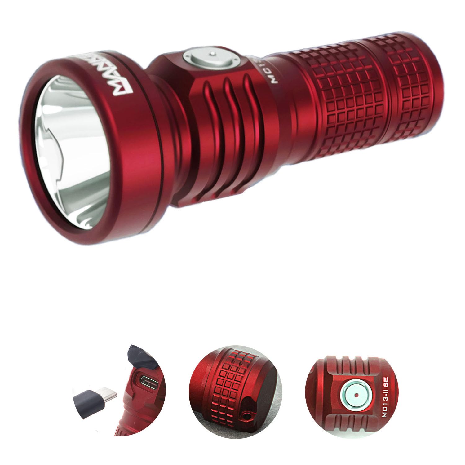 Bright Light ME ＋ Amazon.com: Manker MC13 II SE Rechargeable EDC Flashlight,6Moder