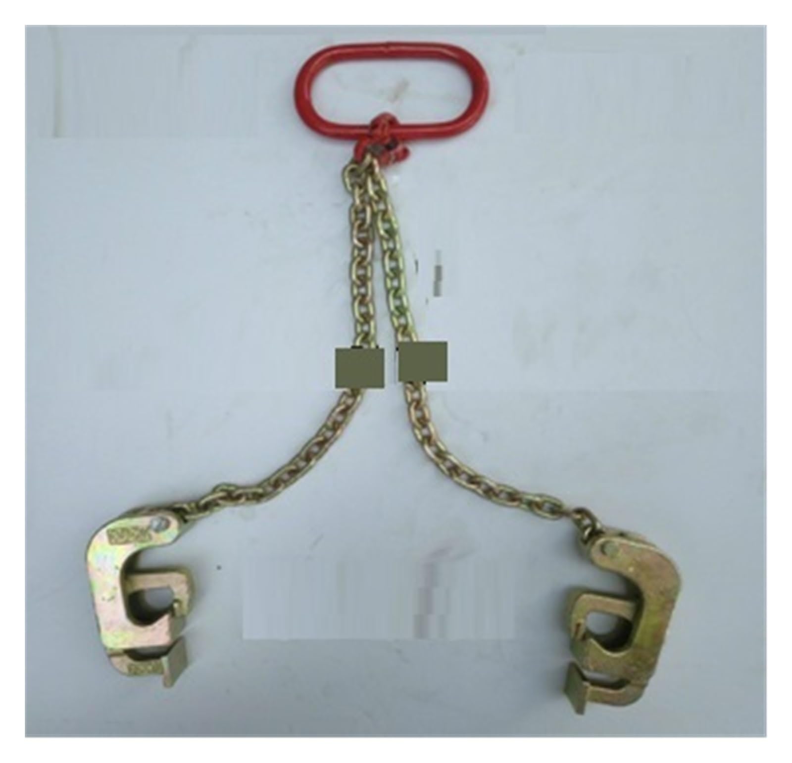 MYUYEE Chain Hoist, 1Ton For 2 Barrel Iron Drum Lifter, Clip Hanging Clamp, Drums Chain Sling Hook,Flexible Enough (40020034 1 Ton)