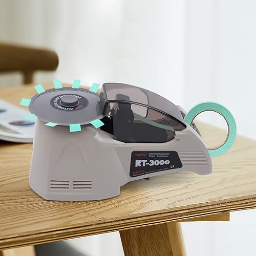 Miniatura 2 de Dispensador automático de cinta, dispensador automático de cinta de carrusel, dispensador de cinta eléctrica, dispensador automático de cinta