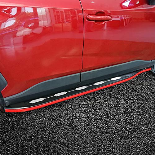 Amazon | [Accesments] 新型RAV4 50系 専用 サイドステップ ランニング