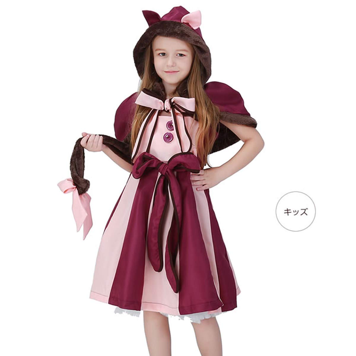 Amazon.co.jp: ハロウィン コスプレ チェシャ猫 子供 可愛い 猫